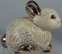 Artesania Rinconada F410B Bunny Rabbit Resting Figurine