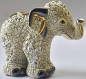 Artesania Rinconada F419 Elephant Indian Baby Figurine