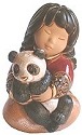 Artesania Rinconada G19 Me and My Panda DeRosa Doll Figurine