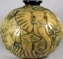 Artesania Rinconada H04 Elephant Vase