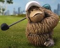 Artesania Rinconada P05 Orangutan Golfer Figurine