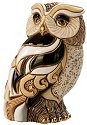 De Rosa Collections SW003 Owl Large Ruby Collection