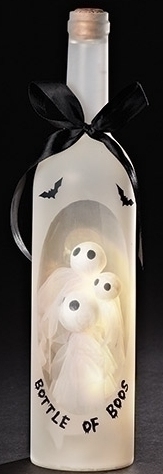 Roman Holidays 30701 LED Bottle of Boos With Ghosts