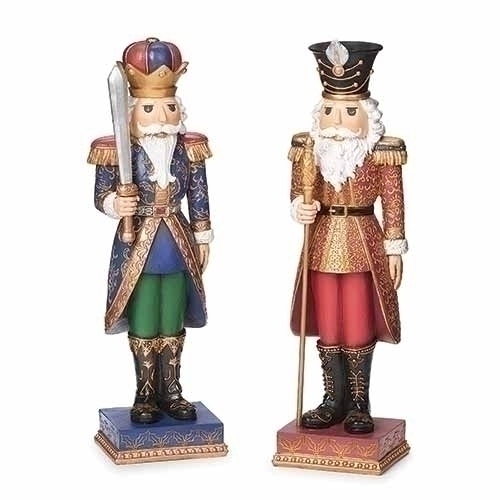 Roman Holidays 633409 Set of 2 Nutcracker Figurines