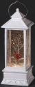 Roman Holidays 130357N LED Swirl Cardinal White Lantern
