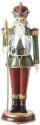 Roman Holidays 131255 LED Nutcracker With Rotating Train Musical Figurine - No Free Ship