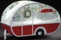 Roman Holidays 132032 LED Swirl Trailer With Wreath