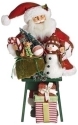 Roman Holidays 132037 Santa and Snowman With Gifts Figurine