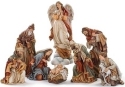 Roman Holidays 132661 Nativity Figurine Set 7 Pieces - No Free Ship