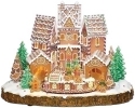 Roman Holidays 132807 LED Musical Rotating Gingerbread House - No Free Ship