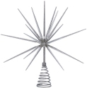 Roman Holidays 133173N Silver Burst Treetopper