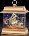 Roman Holidays 133359N LED Swirl Holy Family and Joy Lantern