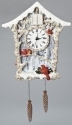 Roman Holidays 133436 LED Cardinal Cuckoo Clock - No Free Ship