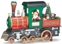 Roman Holidays 133437 LED Musical Train Engine With Tree Rotating Figurine - No Free Ship