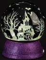 Roman Holidays 133459 LED Halloween Dome Black House Glitterdome