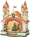 Roman Holidays 133502 LED Nutcracker Musical Village - No Free Ship