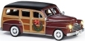 Roman Holidays 134112 LED Musical 1948 Woody Wagon Figurine