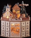 Roman Holidays 134127 LED Windmill Village Countdown Advent Calendar - No Free Ship