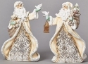 Roman Holidays 134131 Nordic Santa Figurines Set of 2 Figurines