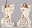 Roman Holidays 134132 Nordic Angel Ornaments Set of 2