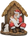 Roman Holidays 134224 Santa Shushing Baby Figurine