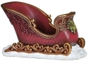 Roman Holidays 134461 Red and Gold Accented Christmas Sleigh
