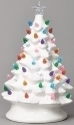 Roman Holidays 134655 LED Vintage White Tree With Colored Bulbs