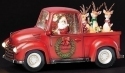 Roman Holidays 134708 LED Swirl Truck With Santa and Reindeer