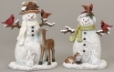 Roman Holidays 134806N Set of 2 Snowman Figurines