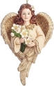Roman Holidays 134820 Christmas Rose Angel Ornament