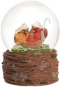 Roman Holidays 134825 100MM Cardinal Nativity Musical Glitterdome