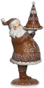 Roman Holidays 134851 Santa Claus Carrying Gingerbread Cake