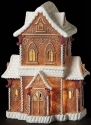 Roman Holidays 134873 LED Large Tabletop Gingerbread House - No Free Ship
