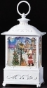 Roman Holidays 134895 LED Swirl Lantern With Santa Scene