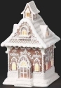 Roman Holidays 135084 LED Gingerbread House With Elegant Dcor