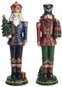 Roman Holidays 135115 Set of 2 Gold Accented Nutcracker Figurines
