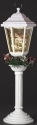 Roman Holidays 135150 LED Swirl Lamp Post With Santa - No Free Ship