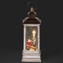 Roman Holidays 135160 LED Swirl Lantern With Santa Scene