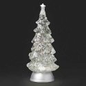 Roman Holidays 135166 LED Swirl Tree on Silver Base