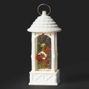 Roman Holidays 135168 LED Swirl White Lantern With Cardinal