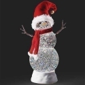 Roman Holidays 135209 LED Swirl Snowman in Santa Hat
