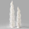 Roman Holidays 135233 White Sisal Christmas Tree Set of 2