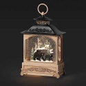 Roman Holidays 135236 LED Swirl Lantern With Bear Family