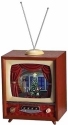 Roman Holidays 135298 LED TV With Nutcracker Scene Musical Figurine - No Free Ship