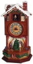 Roman Holidays 135299 LED Clock and Nutcracker Musical Figurine - No Free Ship
