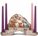 Roman Holidays 135630 Holy Family Sleeping Candle Holder Figurine