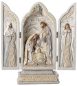 Roman Holidays 135638 Holy Family Triptych Figurine