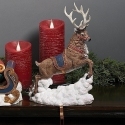 Roman Holidays 135706N Leaping Deer Stocking Holder