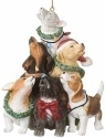 Roman Holidays 135803 Howling Dog Tree Ornament