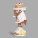 Roman Holidays 136018 Gingerbread Gnome Standing on Cake Figurine
